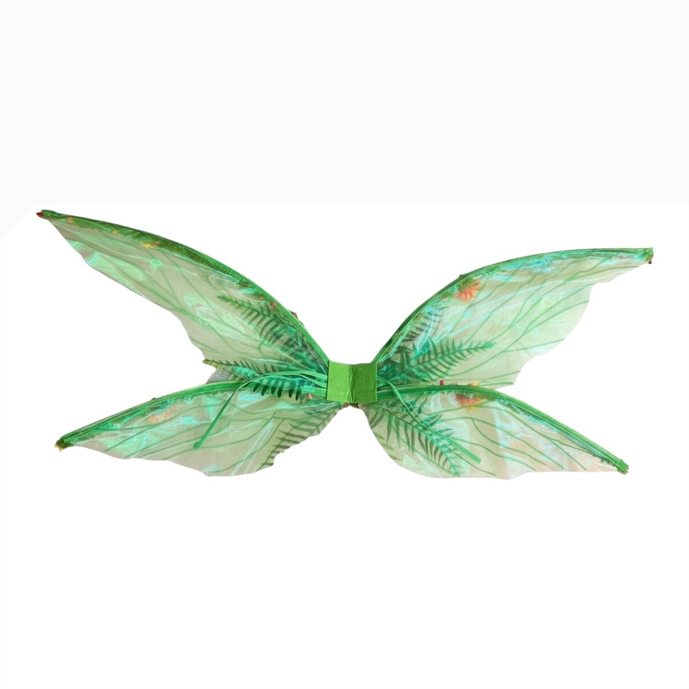 NEW Enchanting Fairy Wings & Ears‎ Costume Delicate Flowers & Leafs - Picture 3 of 4